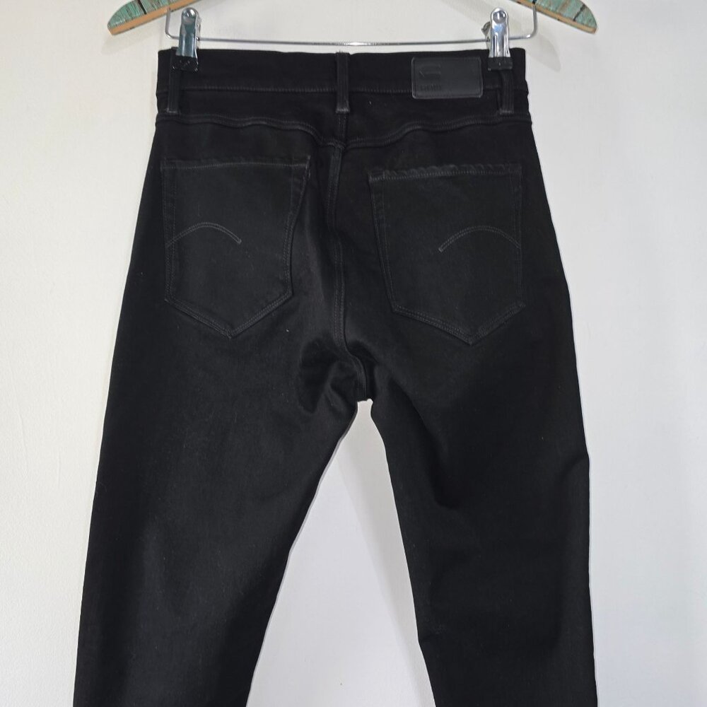G Star Raw Shape Skinny Black High Rise Stretch Jeans Sz W28 L30 NWOT - Picture 7 of 11